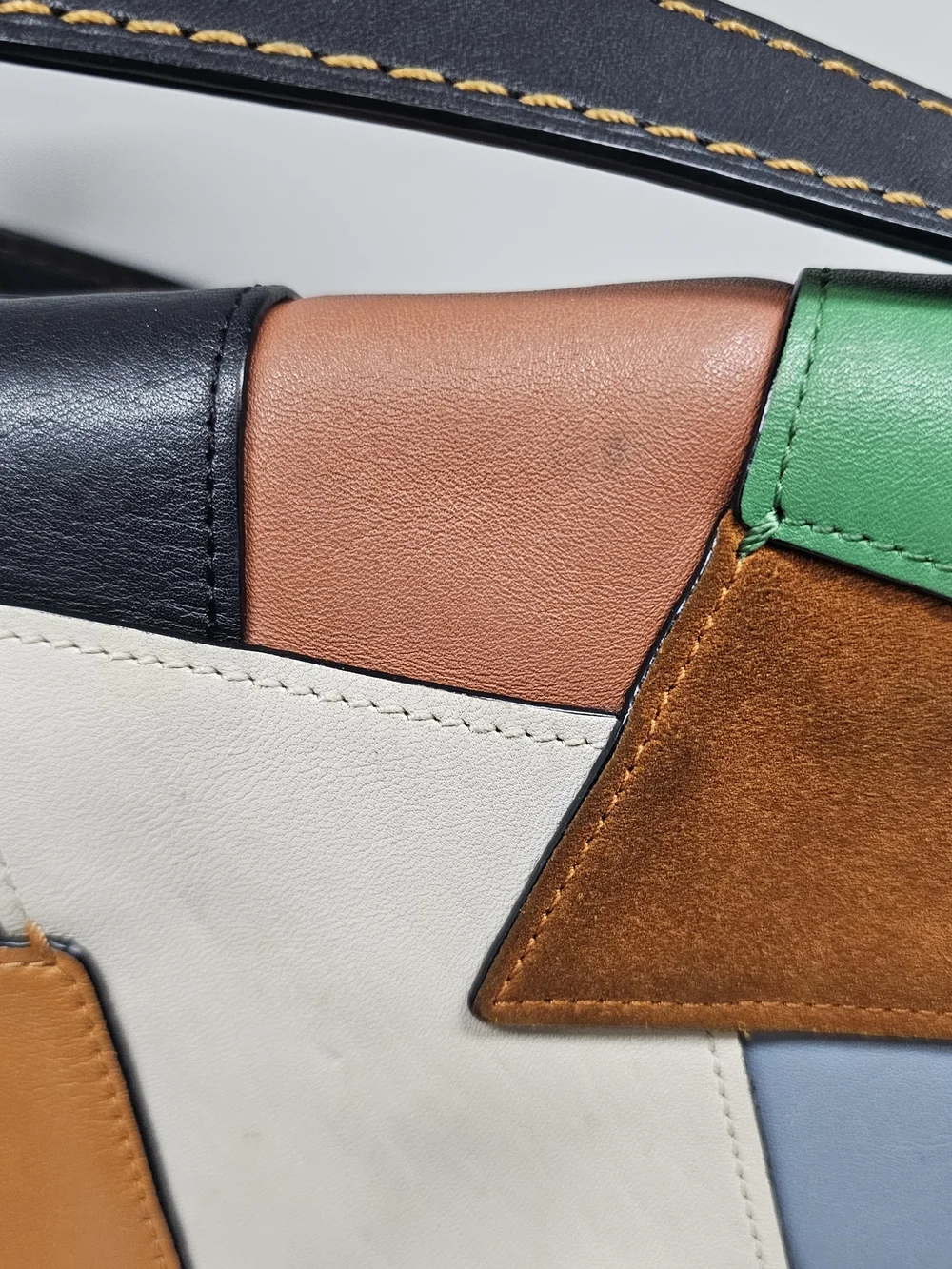 Coach 1941 Saddle 23 75th Anniversary Patchwork Leather